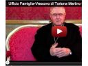 Video messaggio del Vescovo per le Famiglie